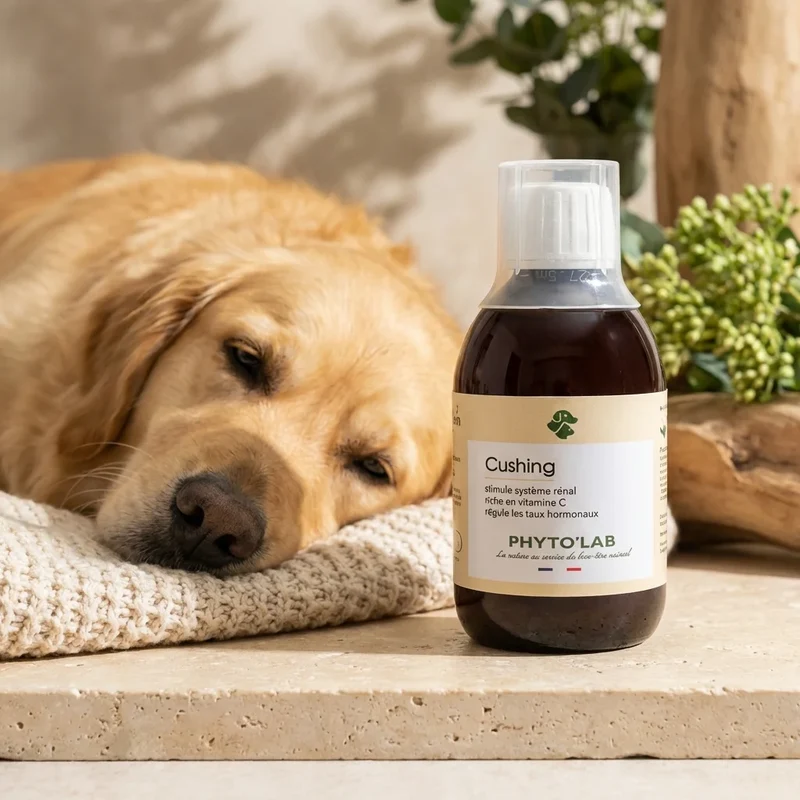 Cushing Dogs 250ml - Traitement Naturel Maladie de Cushing - Phyto'Lab