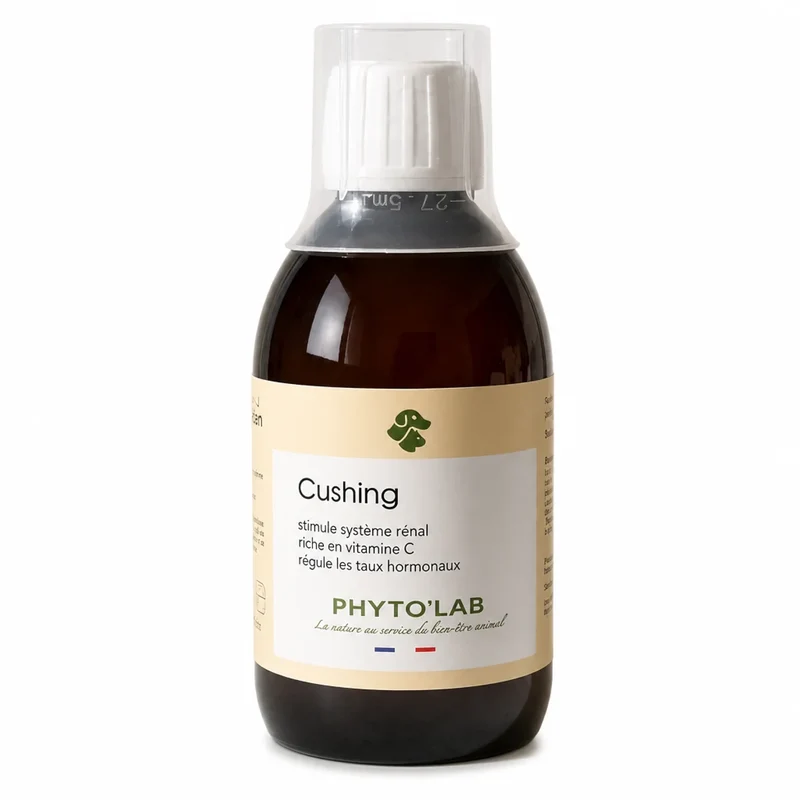 Cushing Dogs 250ml - Traitement Naturel Maladie de Cushing - Phyto'Lab