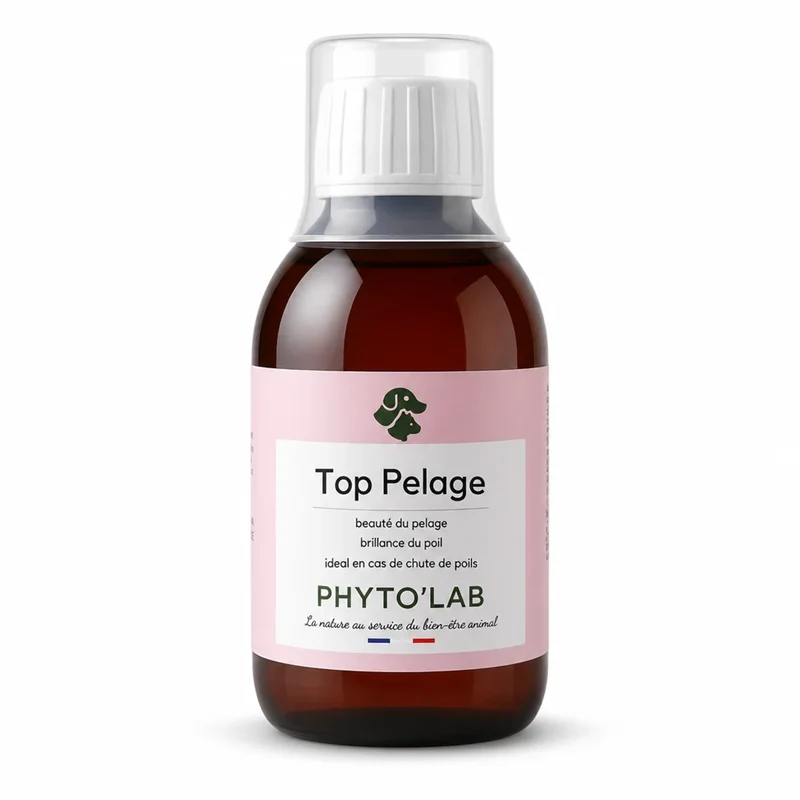 Top Pelage - Chien et Chat - Brillance du Poil - 250ml - Phyto'Lab
