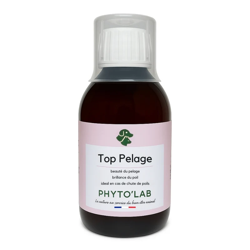 Top Pelage - Chien et Chat - Brillance du Poil - 250ml - Phyto'Lab