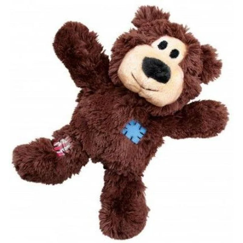 KONG Wild Knots Bears M/L Jouet Peluche Résistant pour Chien Moyen
