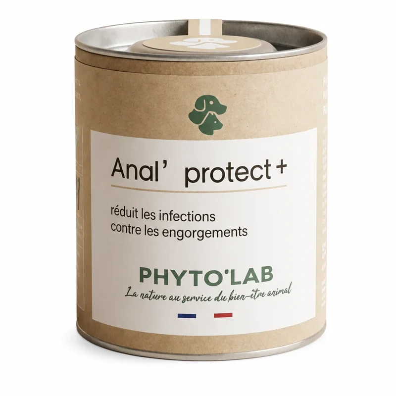 Anal' Protect + - Santé des Glandes Anales Chien - 90 gélules - Phyto'Lab