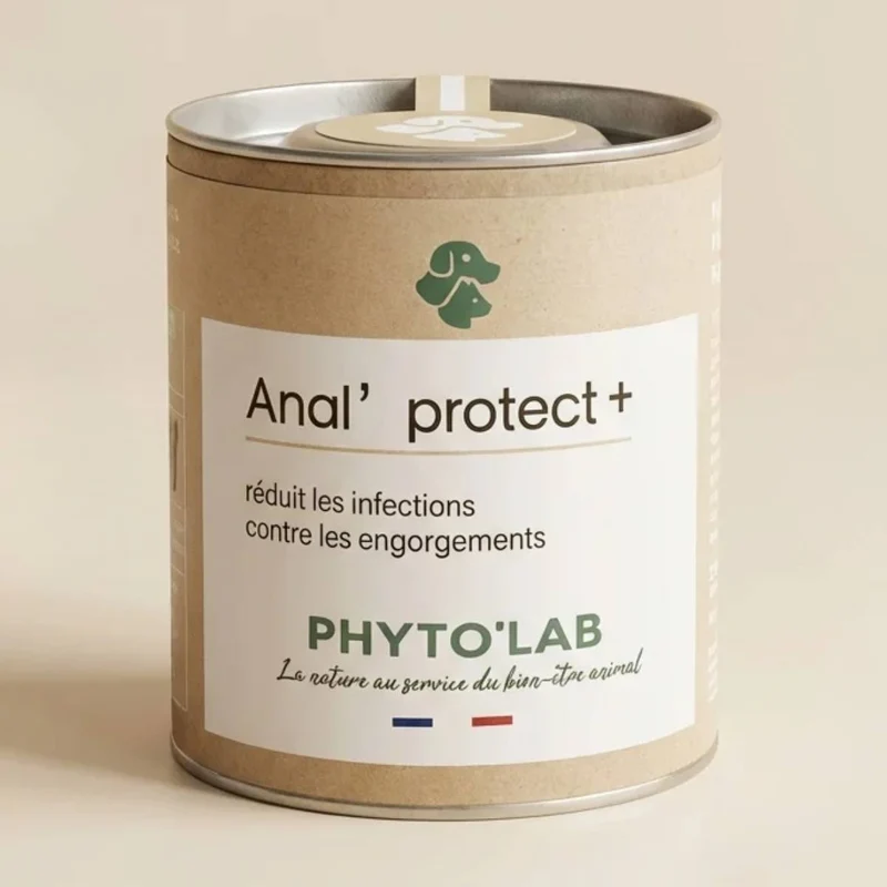 Anal' Protect + - Santé des Glandes Anales Chien - 90 gélules - Phyto'Lab