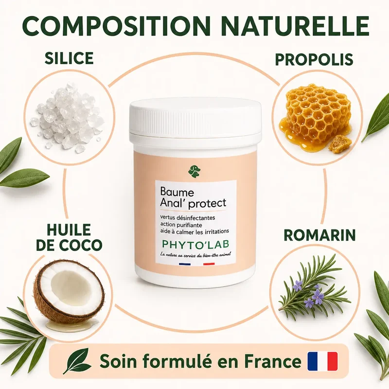 Baume Anal Protect - Santé des glandes anales - 50g - Phyto'Lab