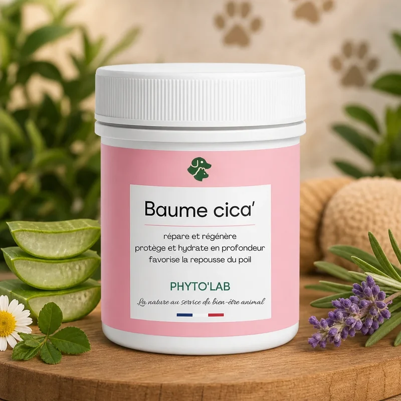 Baume Cica' - Coussinets et Plaies Chien & Chat - 80g - Phyto'Lab