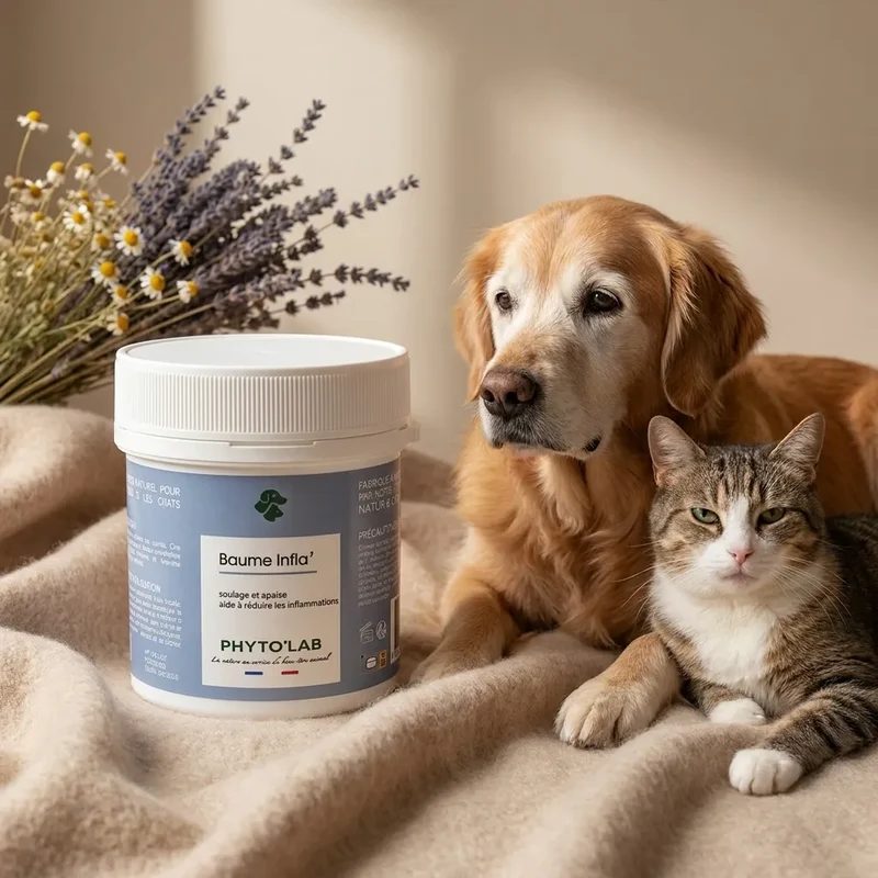 Baume inflammatoire - Muscles et Articulations Chien et Chat - 80g - Phyto'Lab