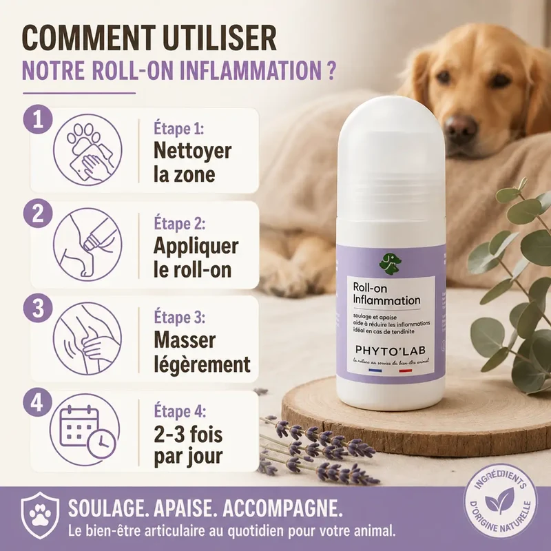 Roll-on Inflammation - Muscles et Articulations - 65ml - Phyto'Lab