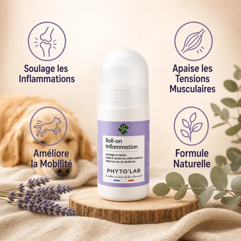 Roll-on Inflammation - Muscles et Articulations - 65ml - Phyto'Lab