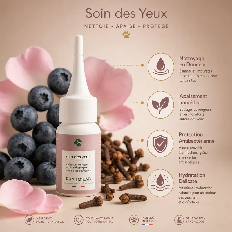 Soin des Yeux - Chien et Chat - 30ml - Phyto'lab