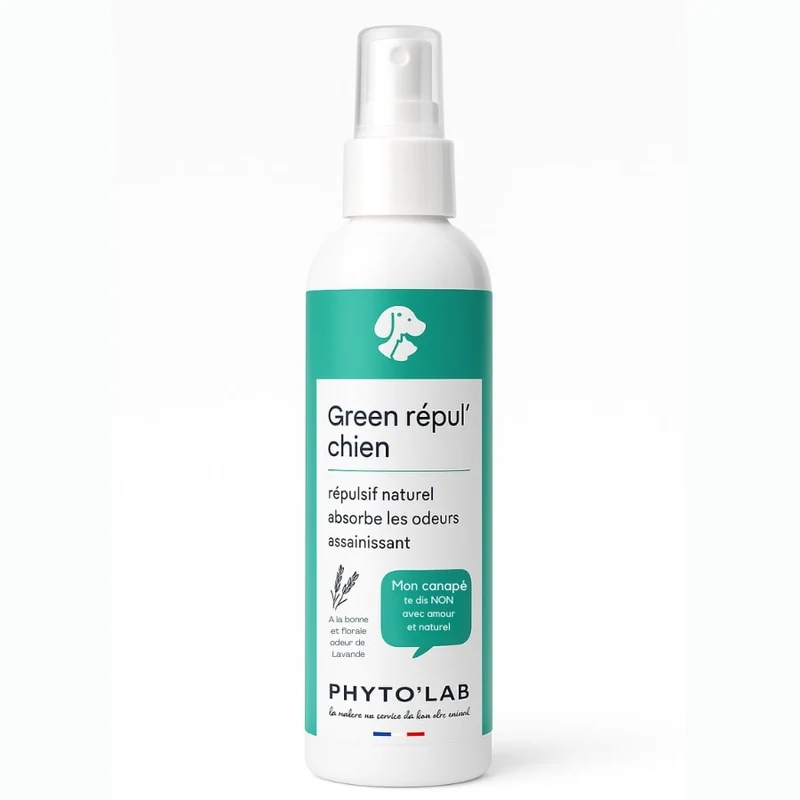 Green Repul' Chiens - Répulsif Naturel à la lavande - 250ml - Phyto'Lab