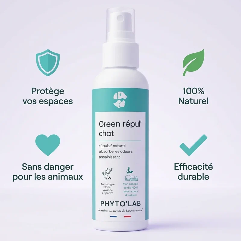 Green Repul' - Répulsif Naturel Chats - 250ml - Phyto'Lab