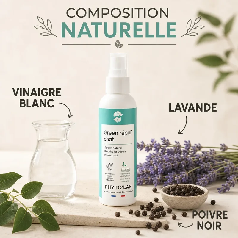 Green Repul' - Répulsif Naturel Chats - 250ml - Phyto'Lab