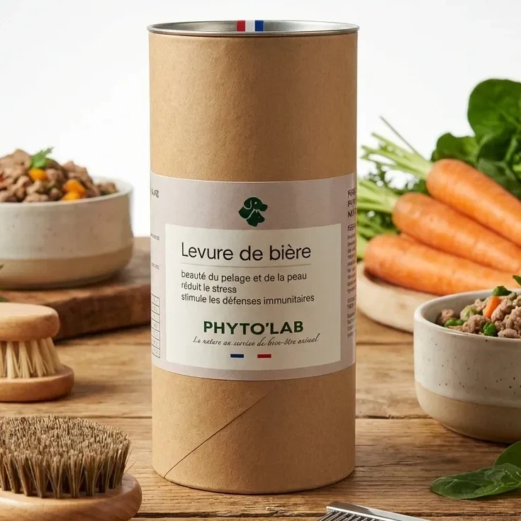 Levure de Bière - Chien & Chat - Santé du poil - 180g - Phyto'lab