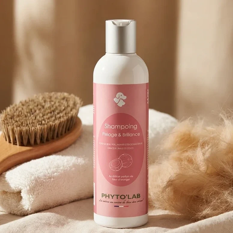 Shampoing Chien et Chat - Pelage et Brillance - 250ml - Phyto'lab