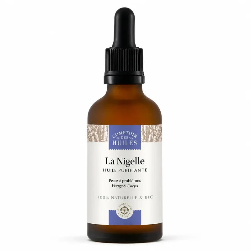 Huile de Nigelle Bio - Purifiante - 50ml - Comptoir des huiles