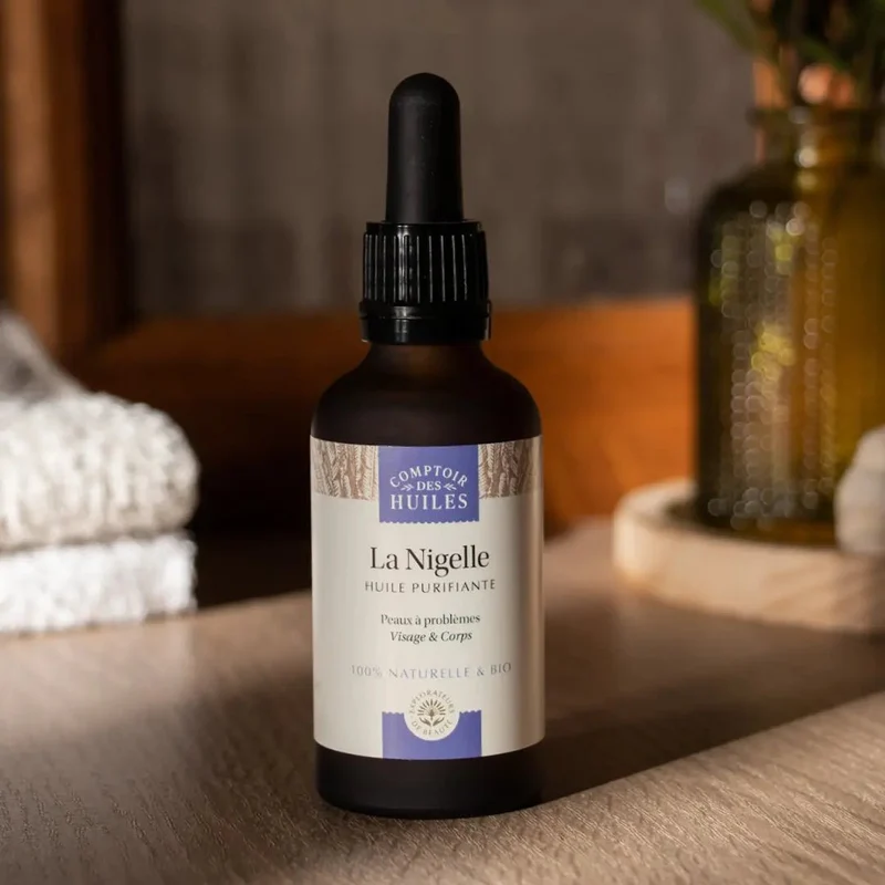 Huile de Nigelle Bio - Purifiante - 50ml - Comptoir des huiles