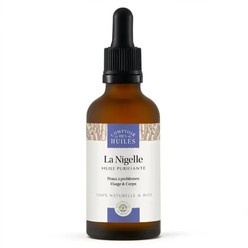Huile de Nigelle Bio - Purifiante - 50ml - Comptoir des huiles