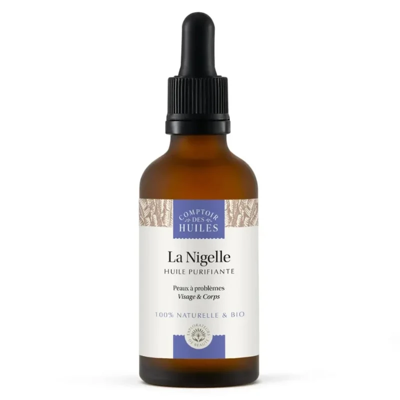 Huile de Nigelle Bio - Purifiante - 50ml - Comptoir des huiles