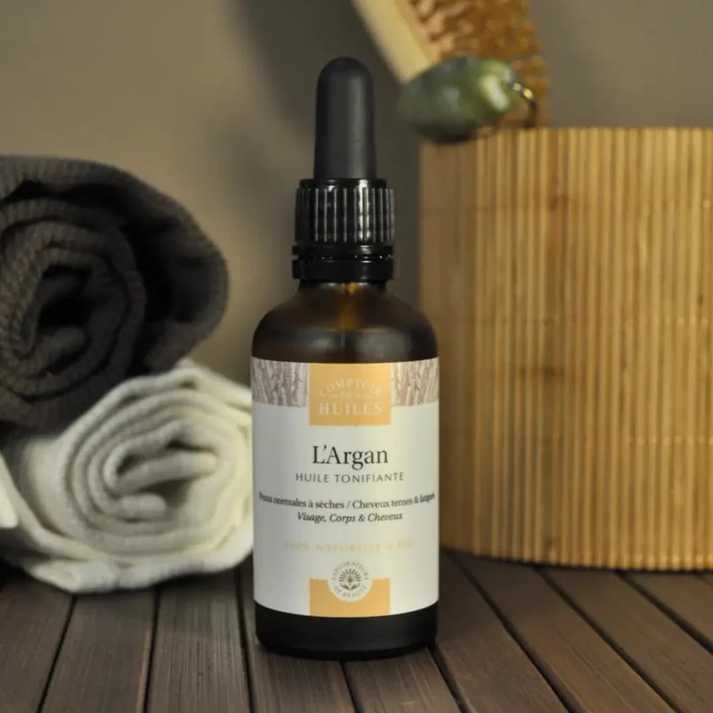 Huile d'Argan Bio - Tonifiante - 50ml - Comptoir des huiles