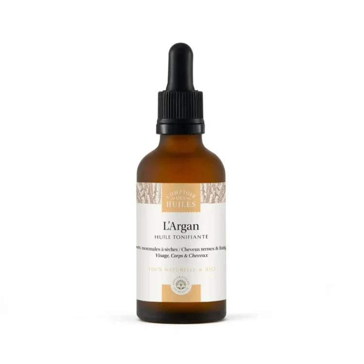 Huile d'Argan Bio - Tonifiante - 50ml - Comptoir des huiles