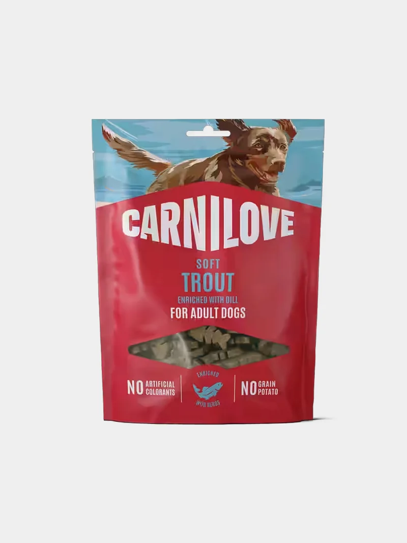 Friandises Soft Snack - Truite et aneth - Carnilove