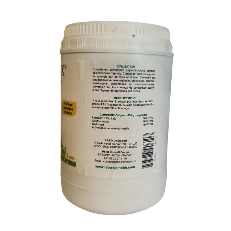 EKIDETOX – Draineur Naturel pour Foie et Reins des Chevaux - 1 kg