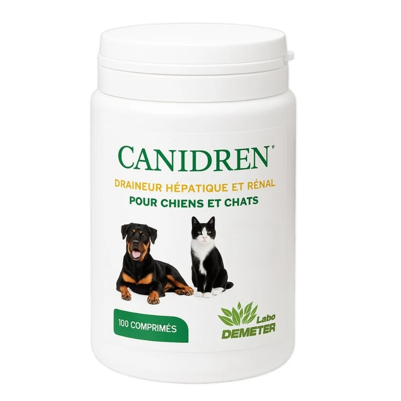Canidren - Draineur Hépatique et Renal Chien & Chat - Labo-Demeter