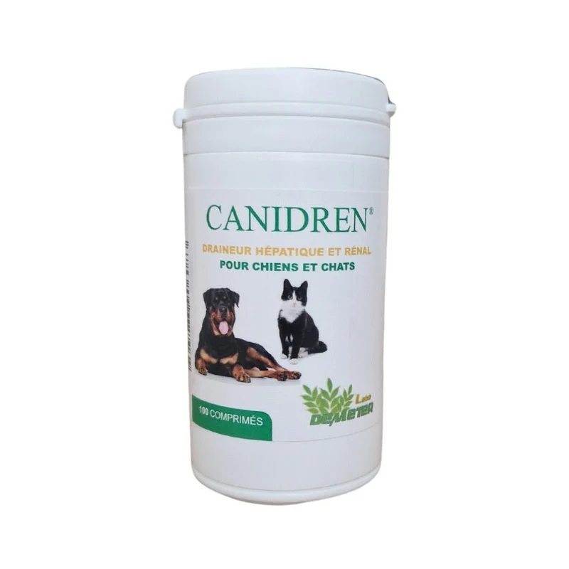 Canidren - Draineur Hépatique et Renal Chien & Chat - Labo-Demeter