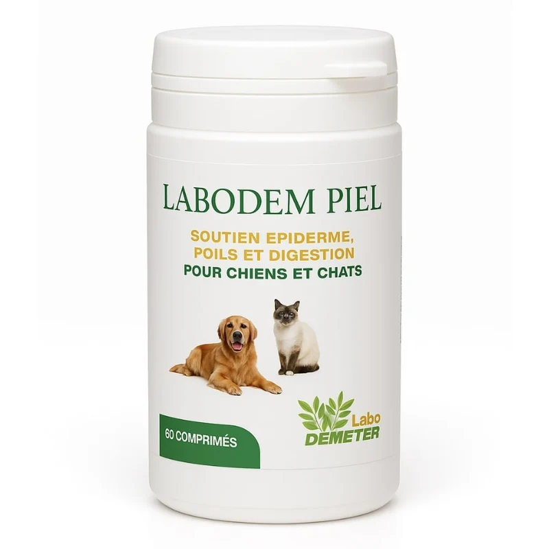 Labodem Piel - Problèmes peau, poil, digestion chien & chat - Labo-Demeter