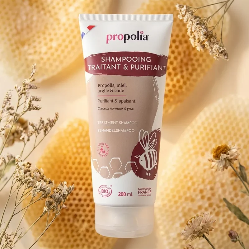 Shampoing Traitant - Cuir Chevelu Irrité - 200 Ml - Propolia
