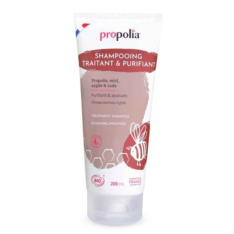 Shampoing Traitant - Cuir Chevelu Irrité - 200 Ml - Propolia
