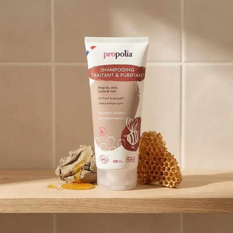 Shampoing Traitant - Cuir Chevelu Irrité - 200 Ml - Propolia