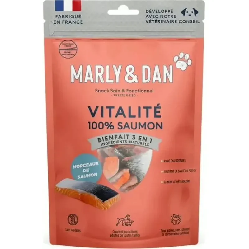 Freeze Dried Vitalité – 100% Saumon (50 g)