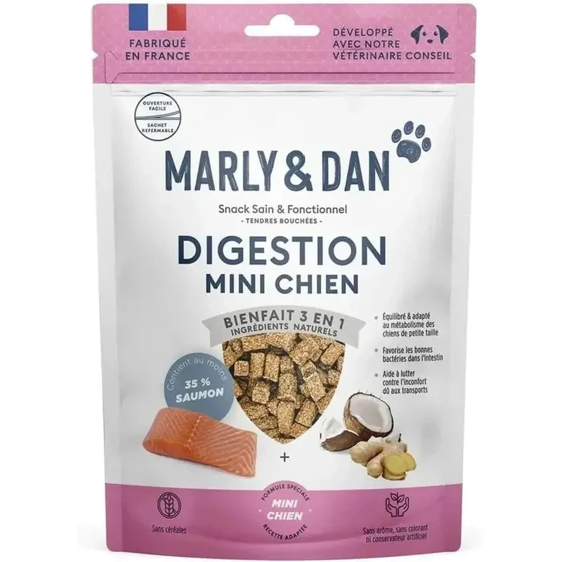 Tendres Bouchées Digestion – Saumon Sans Céréales (50 g)