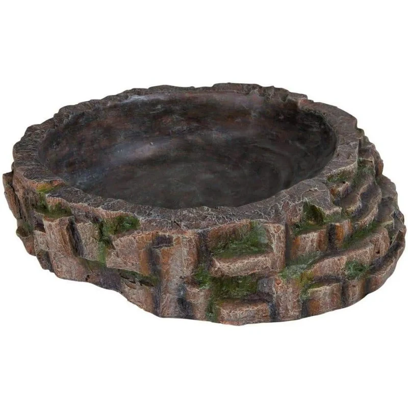 TRIXIE Bac à bain pour reptiles 35 x 9 x 34 cm Résine polyester Beige