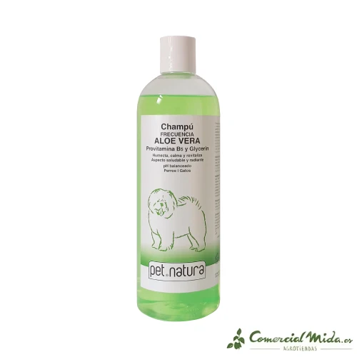 Shampooing à l'Aloe Vera PETNATURA Fréquence Usage Fréquent