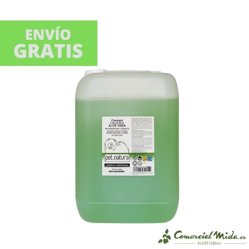 Shampooing à l'Aloe Vera PETNATURA Fréquence Usage Fréquent
