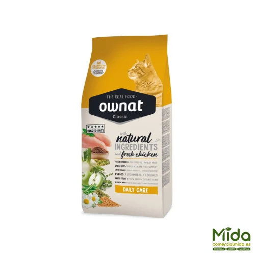 Je pense que OWNAT Cat Classic Daily Care for Cats