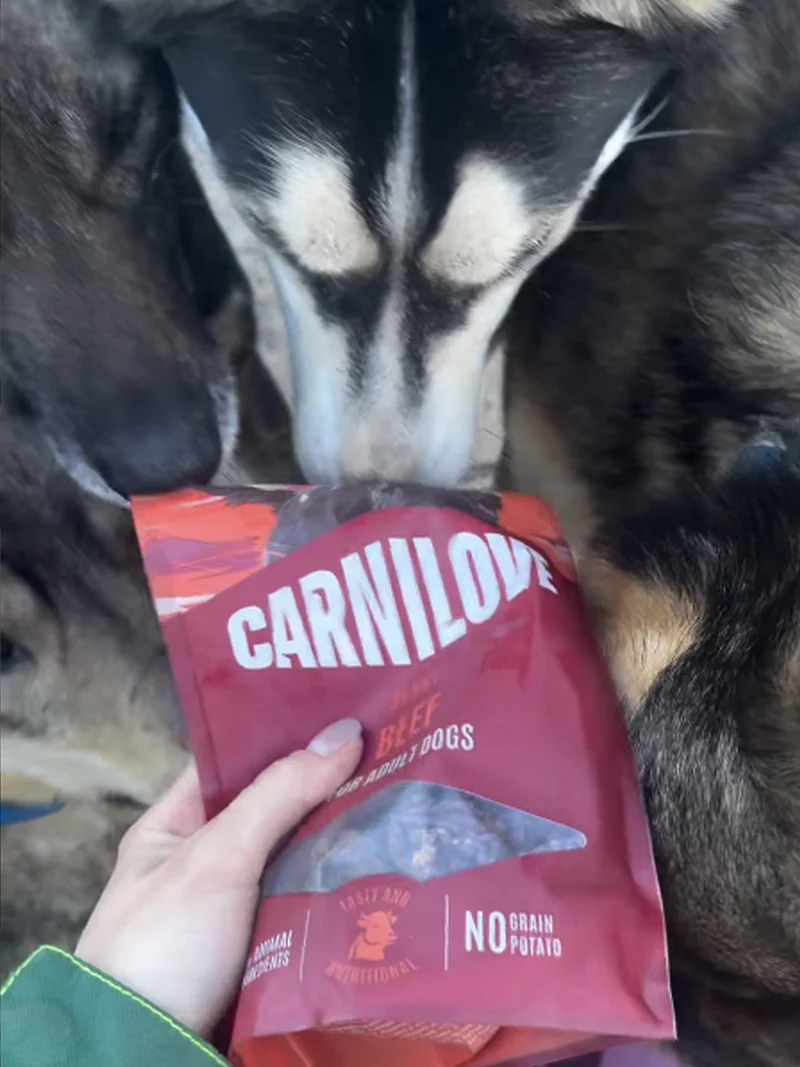 Friandises Carnilove Jerky pour chien - Muscle de Boeuf 🐂