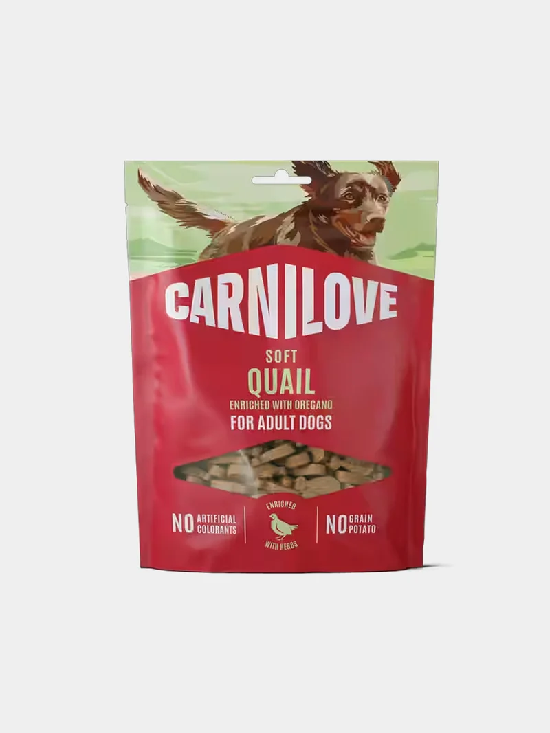 Friandises Soft Snack - Caille et Origan - Carnilove
