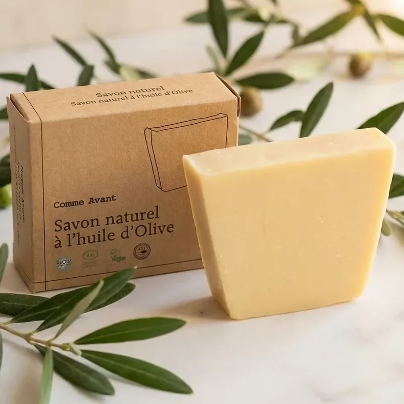 Savon dès la naissance à l'huile d'Olive bio - 100g - Comme Avant