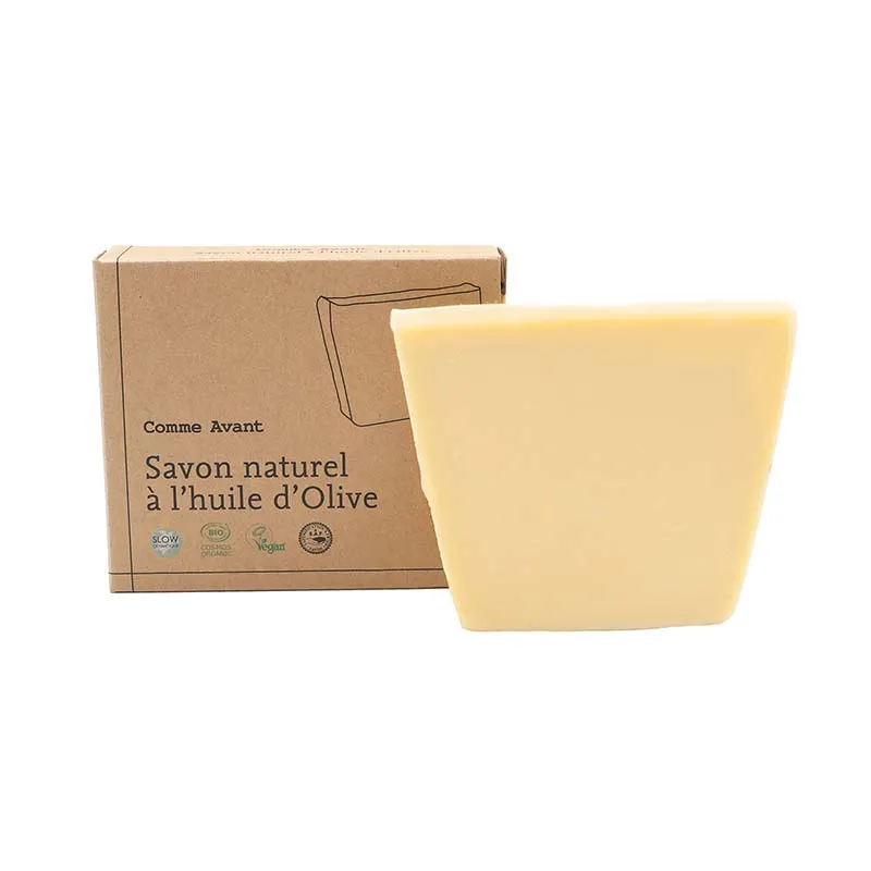 Savon dès la naissance à l'huile d'Olive bio - 100g - Comme Avant