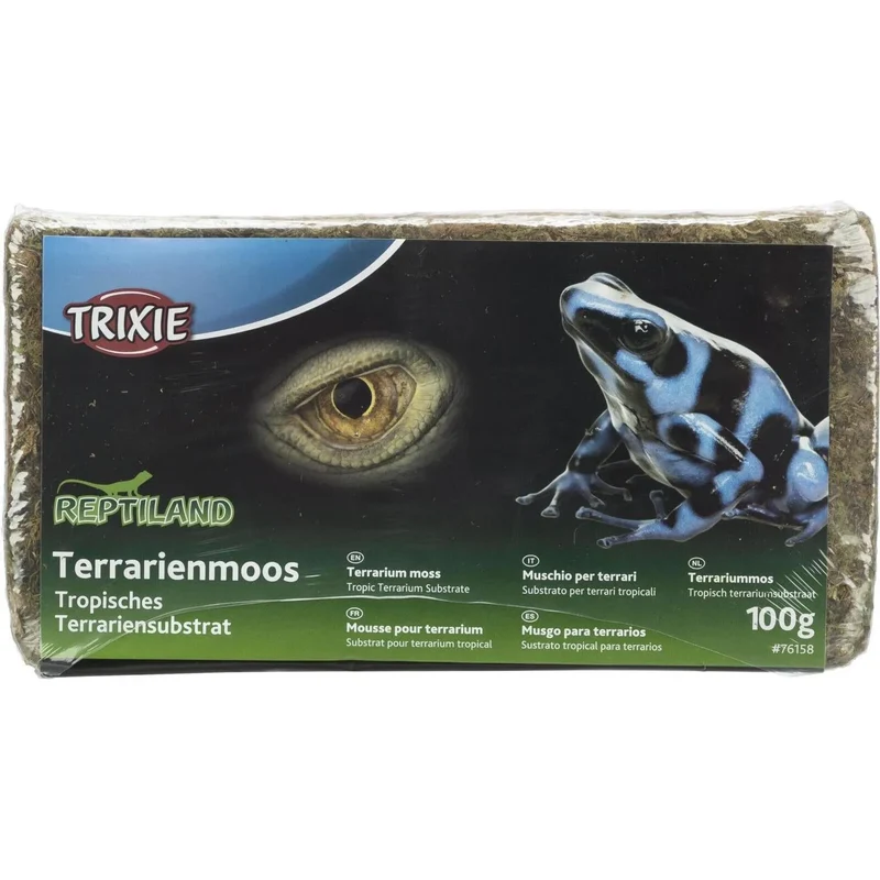 TRIXIE Mousse de Sphaigne pour Terrarium Tropical 100g (4,5L)