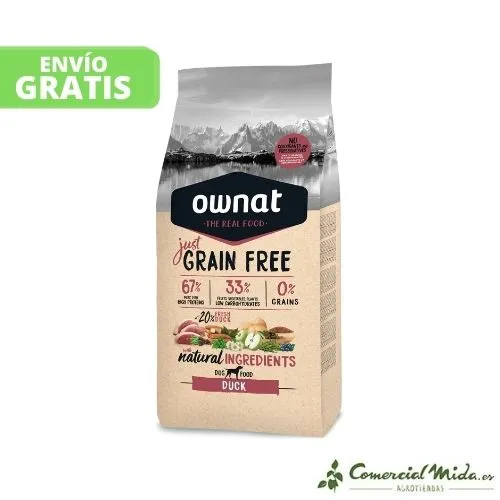 Je pense que le canard adulte sans grain OWNAT pour chiens adultes