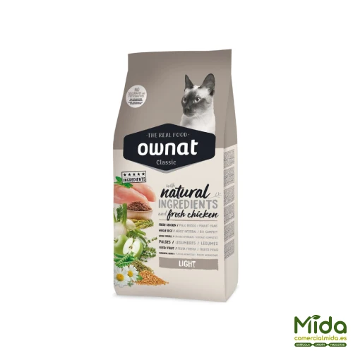 Je pense que OWNAT Classic Cat Light pour les chats en surpoids
