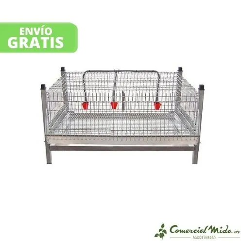 GÓMEZ Y CRESPO Cage d'exposition pour poulets et oiseaux 0,90 m
