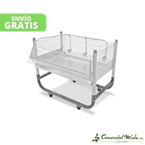 GÓMEZ Y CRESPO Cage d'exposition pour poulets et oiseaux 0,90 m