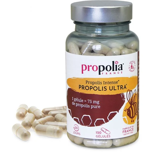 Propolis ULTRA Défenses Immunitaires - 120 gélules – Propolia