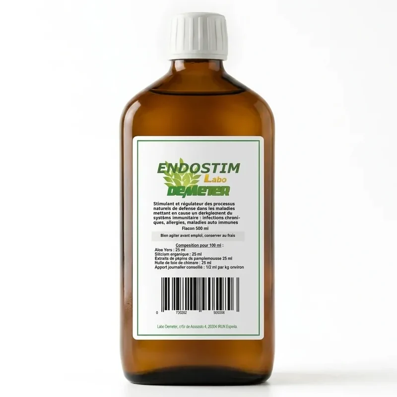 Endostim - Immunité du chat et du chien - 500 ml - Labo-Demeter
