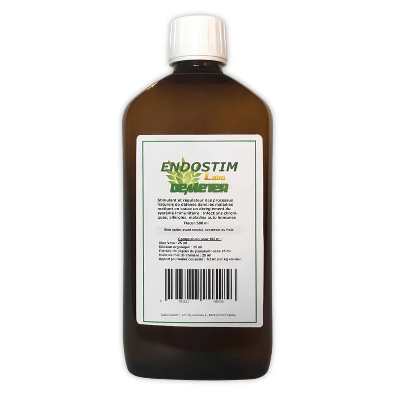Endostim - Immunité du chat et du chien - 500 ml - Labo-Demeter
